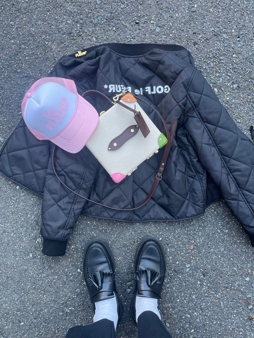 ま*ん様 golf le fleur バッグ　グローブトロッター　タイラーザクリ