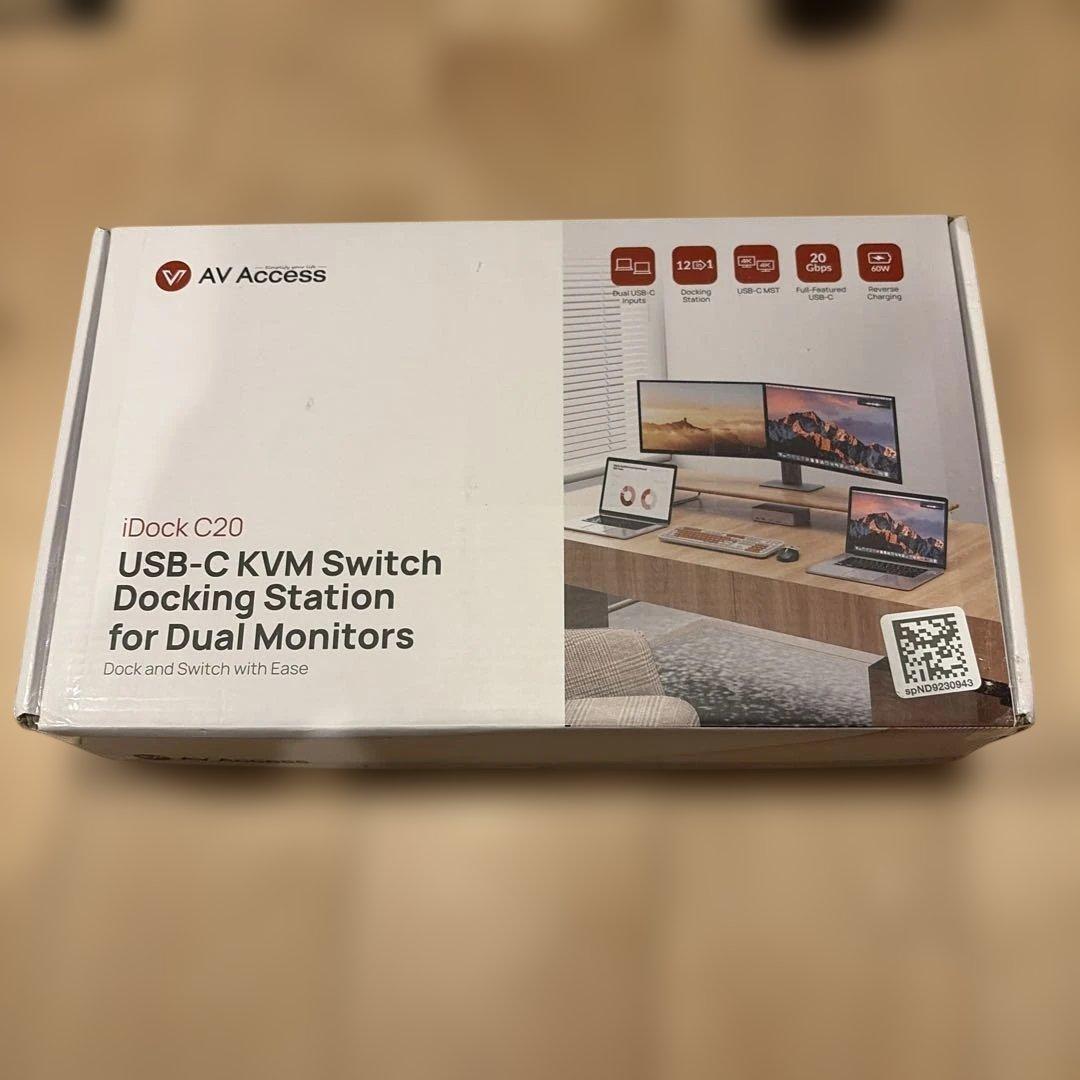 AV Access iDock C20 KVMスイッチドッキングステーション