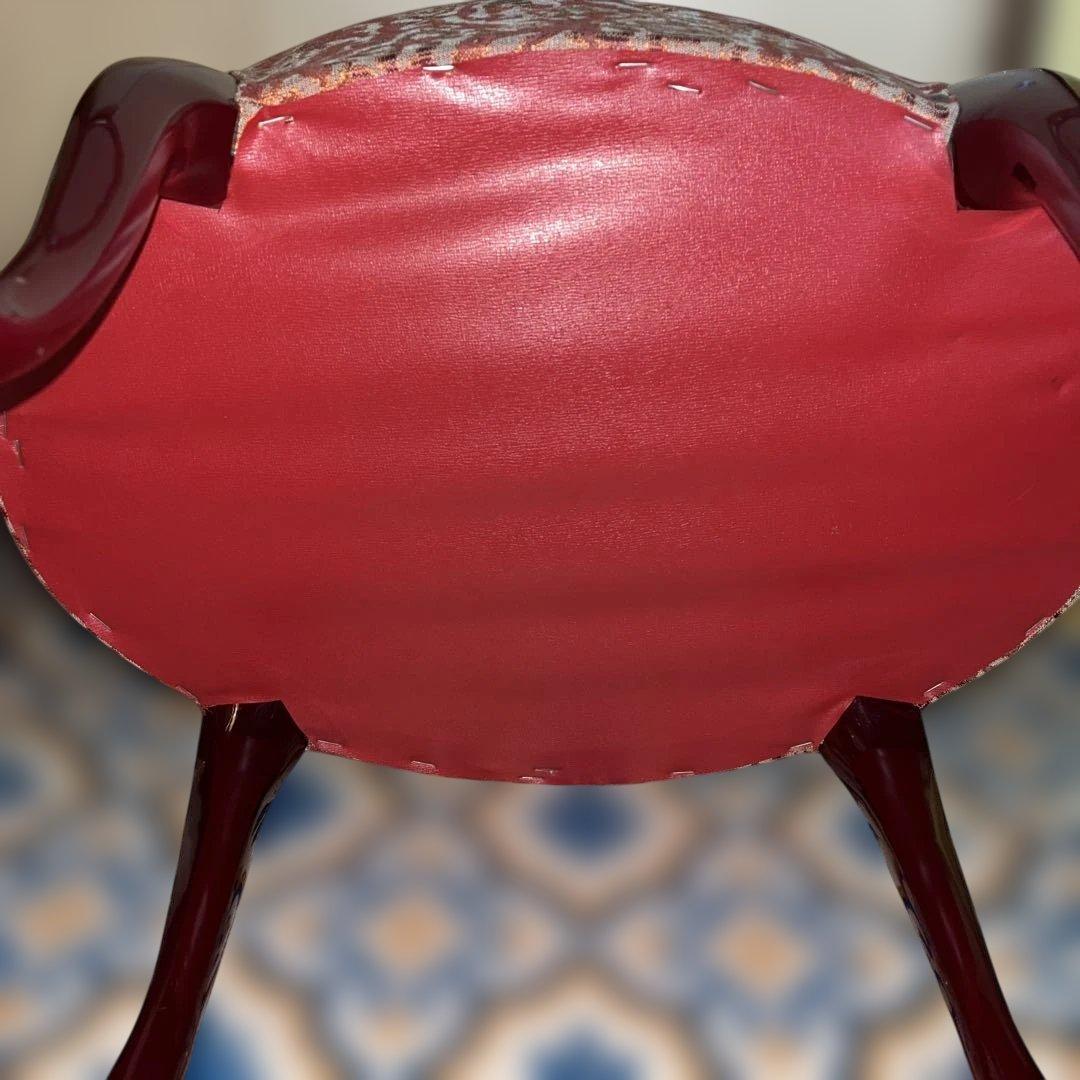 昭和レトロ スツール ドレッサー用 イス チェア 猫脚 美品 アンティーク