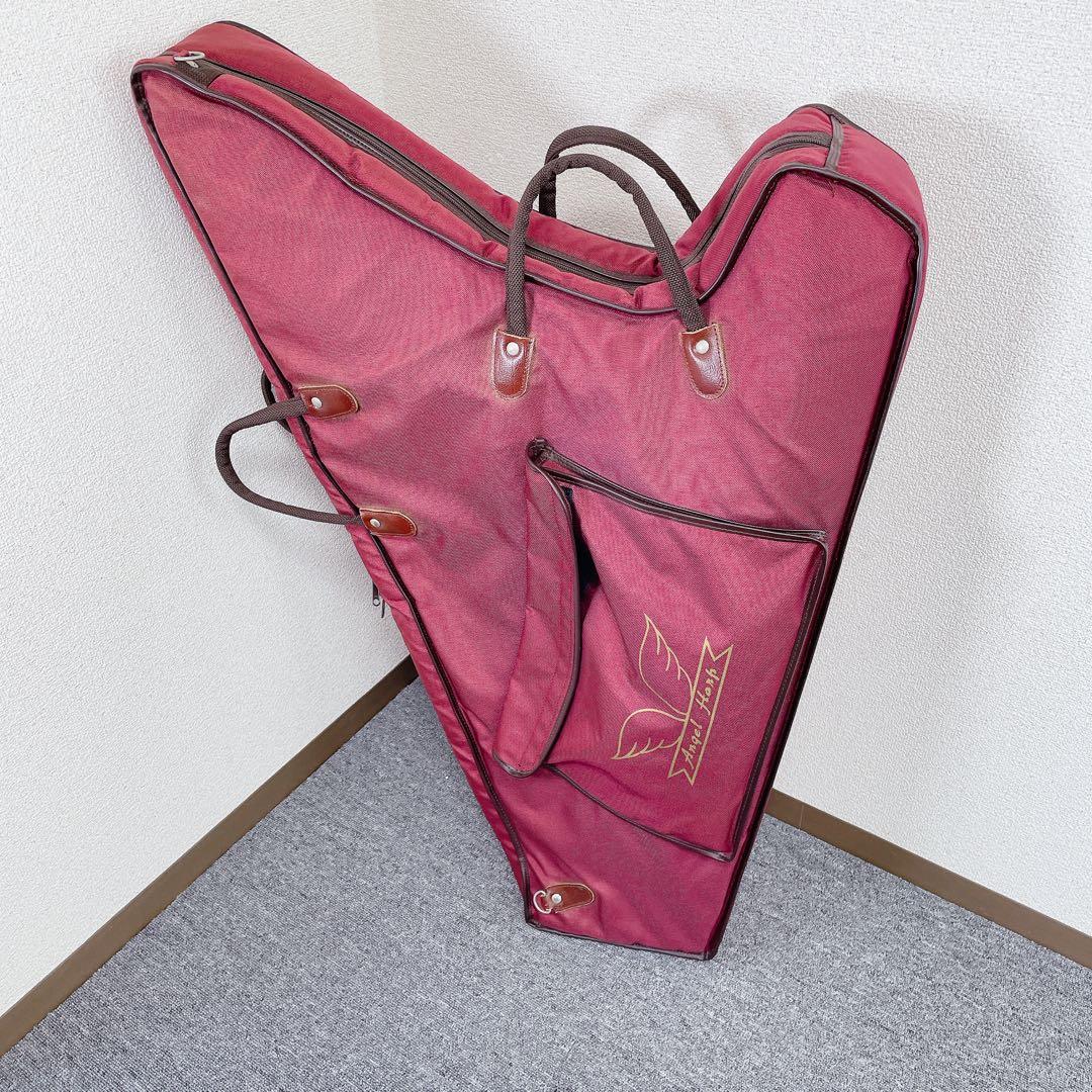 ANGEL harp 28弦 ソフトケース付 ハープ マホガニー