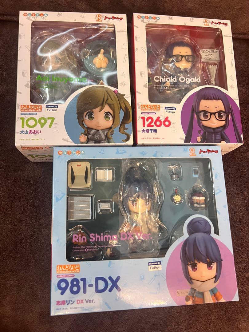 ねんどろいど ゆるキャン 981-DX 1097 1266 志摩リン 犬山あおい