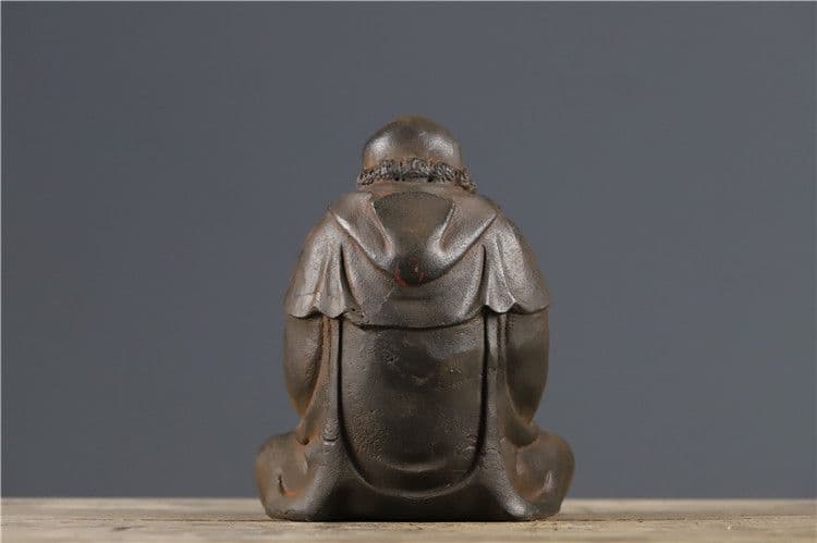 鉄器 鉄仏 菩提達磨祖師仏像 鎮宅辟邪 開運風水 招財 置物 工芸品