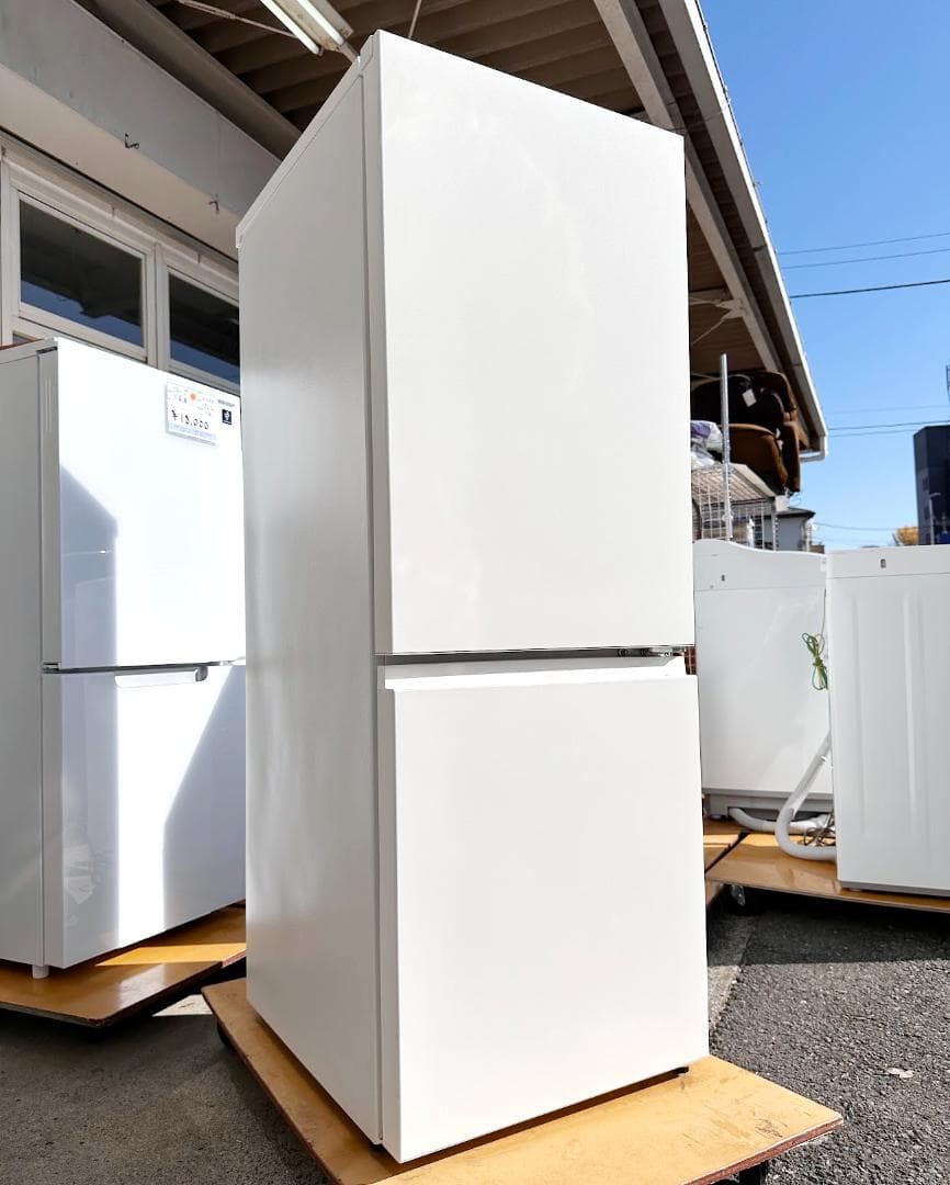 Panasonic 2ドア冷凍冷蔵庫 180L 右開き 2023年製 ホワイト