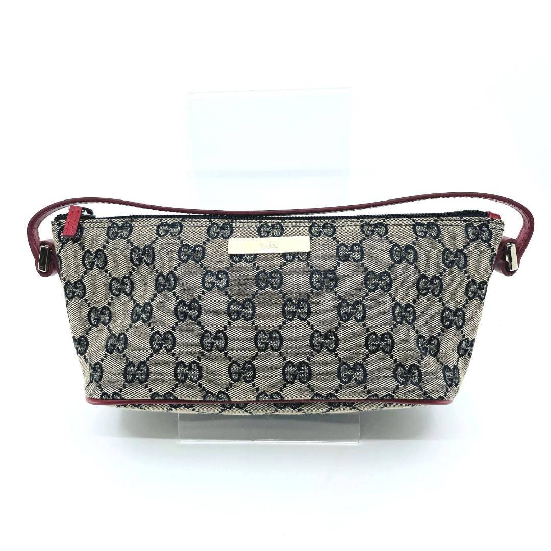 GUCCI　グッチ　GGキャンバス 0391103 アクセサリーポーチ