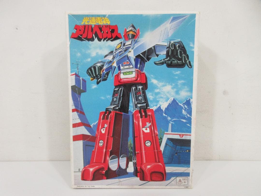 0607Z【未組保管品】バンダイ プラモデル 光速雷神アルベガス