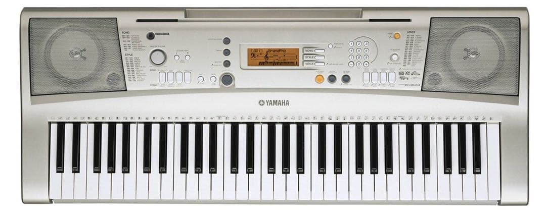 YAMAHA PSR-E303 シルバーキーボード