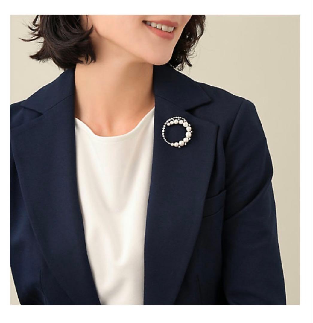 ☆VERY掲載☆ ヴァンドームブティック　貝パール　ブローチ