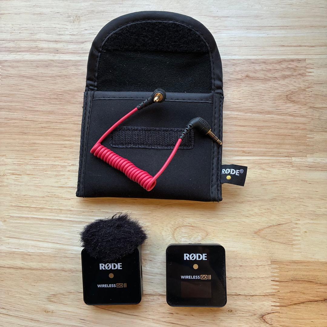 RØDE WIRELESS GO II + ウィンドジャマー