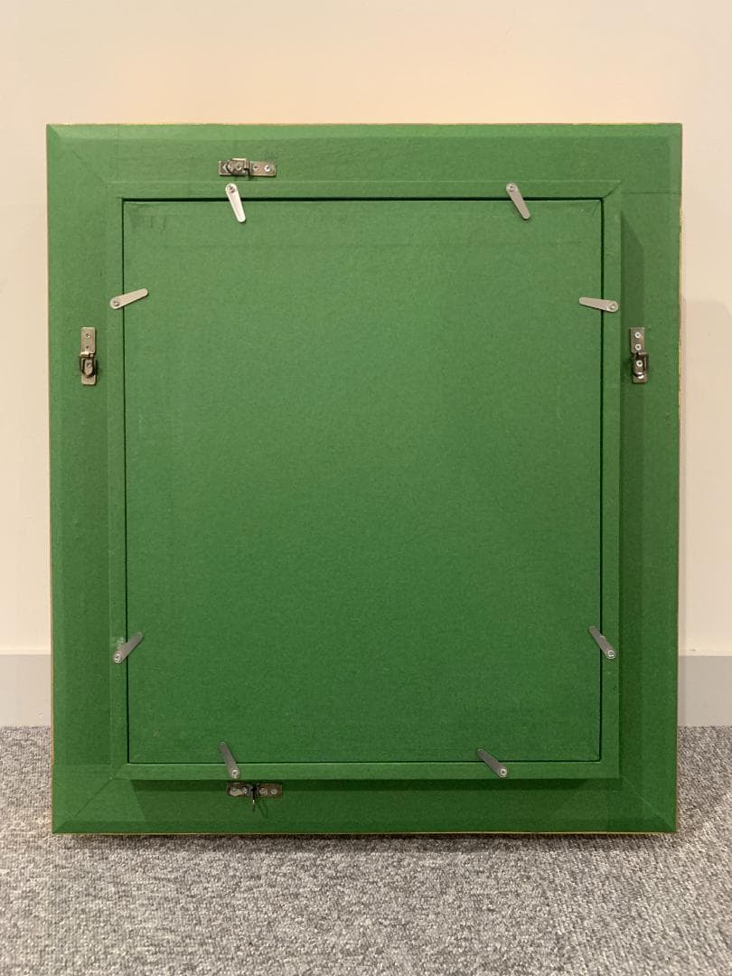 油彩額　大額7805 F3 ゴールド アクリル