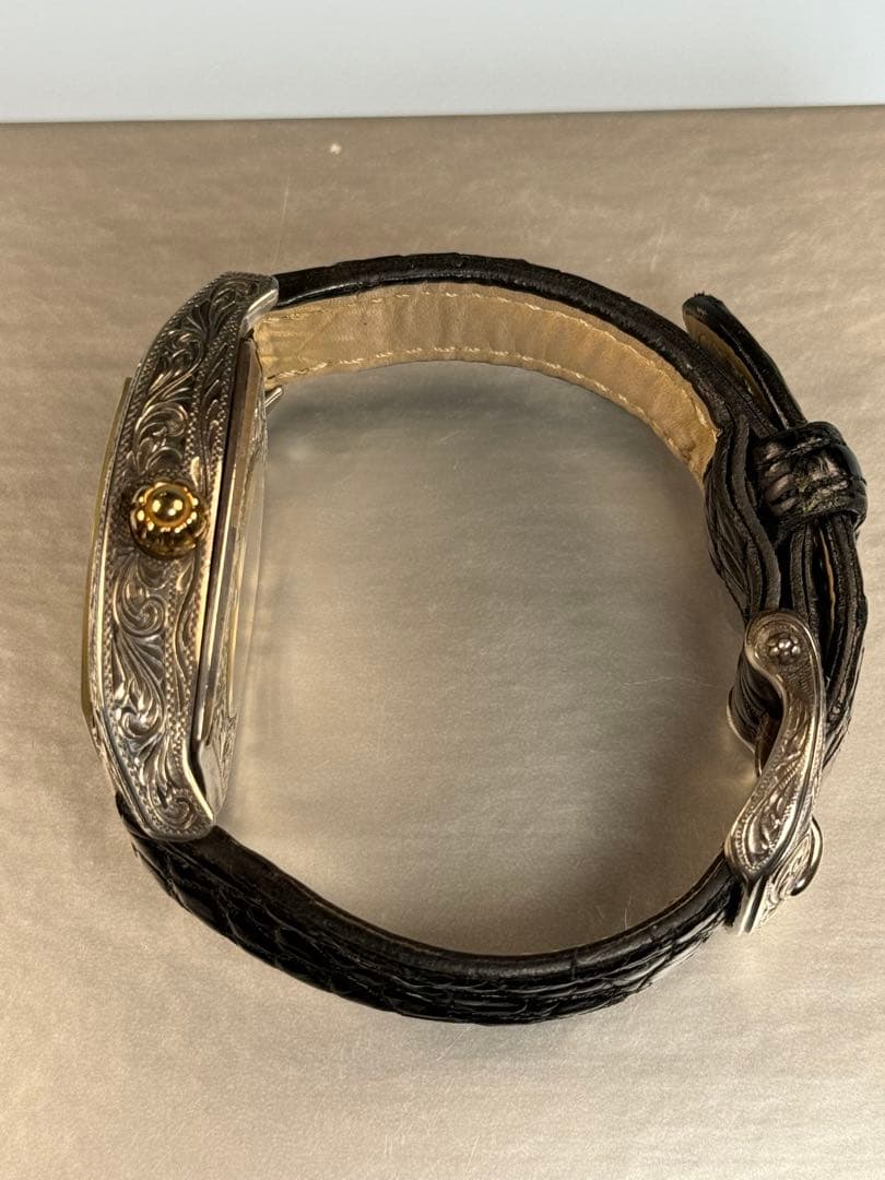 FUNNY 製STALLION 自動巻き腕時計 （Sterling925無垢)