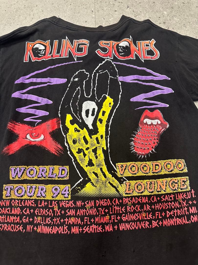 90s The Rolling Stones Tシャツ　XL voodoo