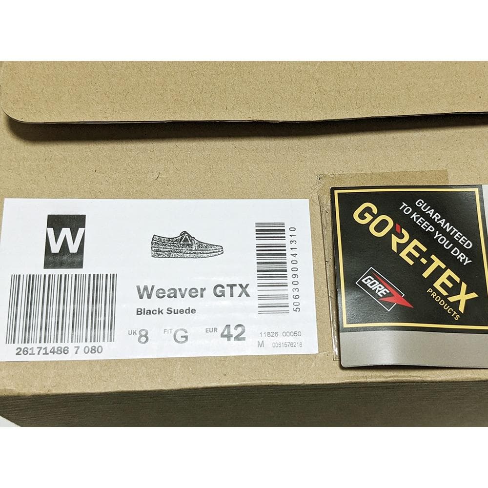 Clarks Weaver GTX UK8 展示劣化B品 定価34,100円