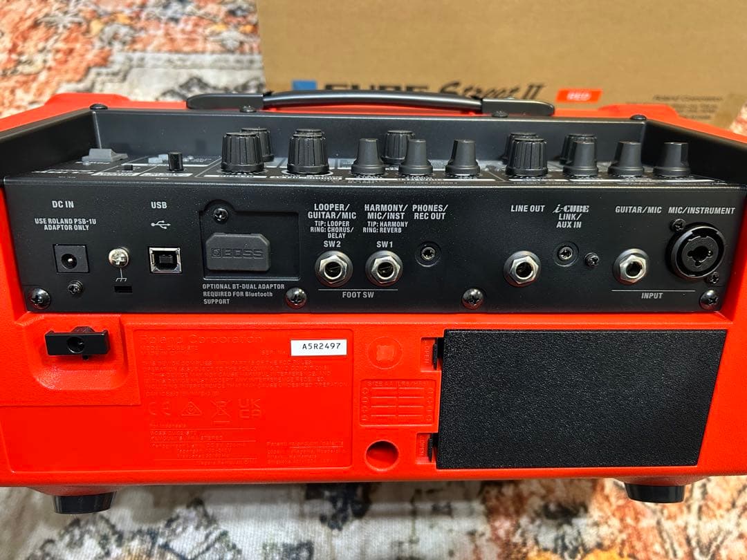 【新品】BOSS CUBE Street 2 II Red CUBE-ST2-R