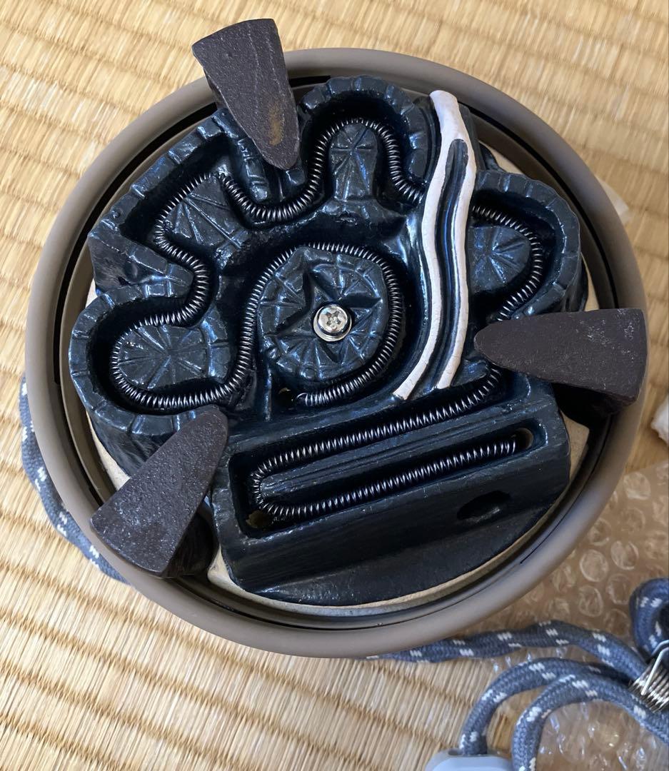 新品 【茶道具】 野々田式 炭型ヒーター 100v〜400v 裏千家