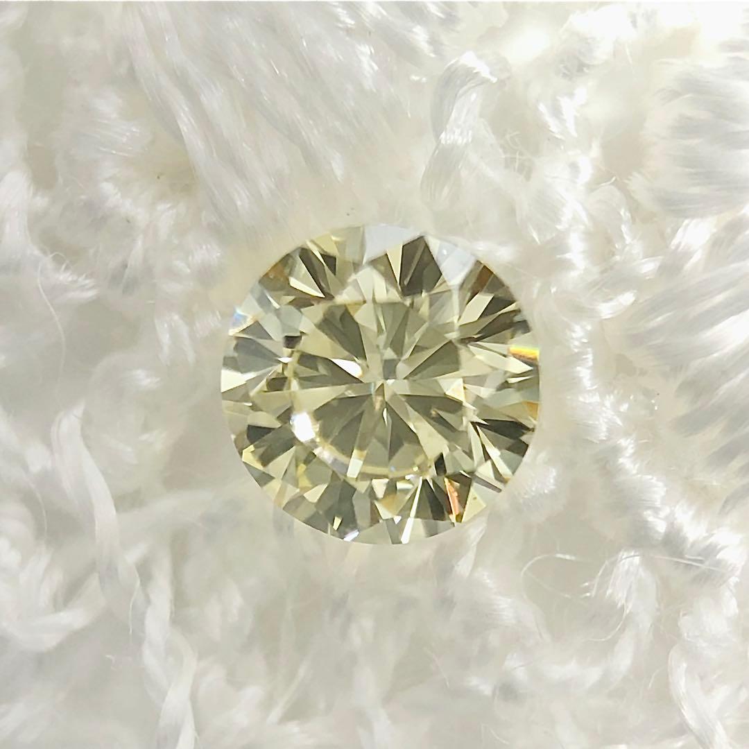 0.207ct Light Yellow SI-1 GD イエローダイヤルース