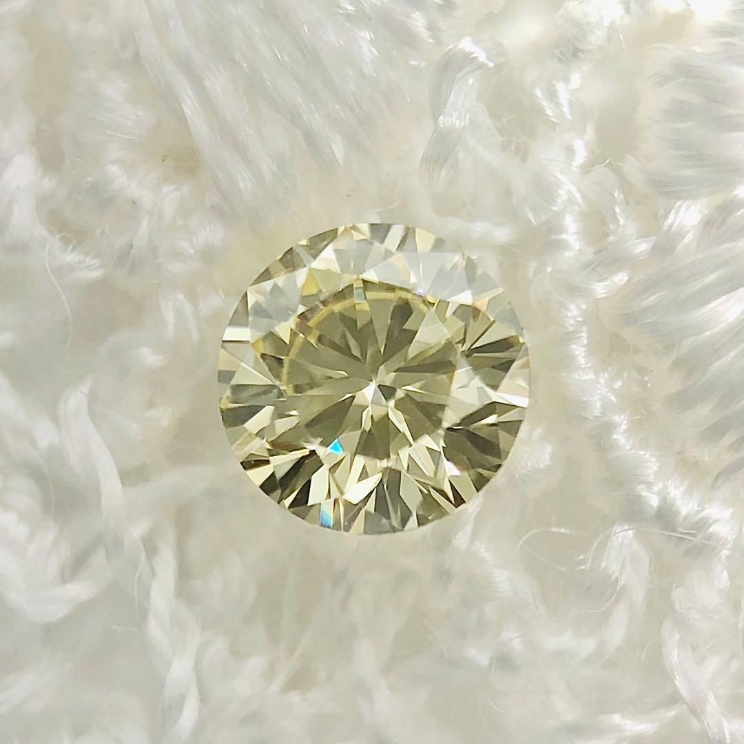 0.207ct Light Yellow SI-1 GD イエローダイヤルース
