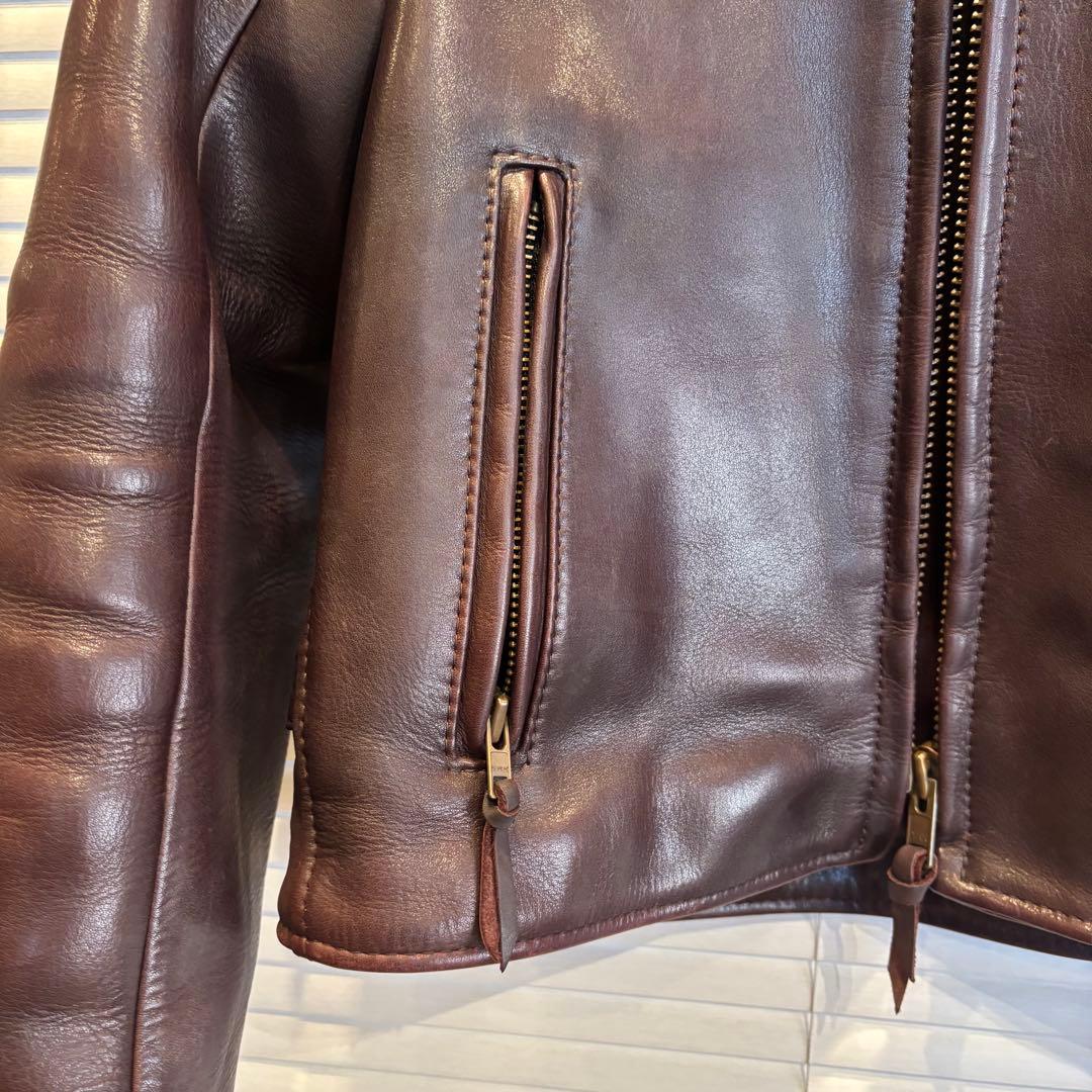 【KADOYA】　ヘッドファクトリー AS-1VS シングルライダースジャケット