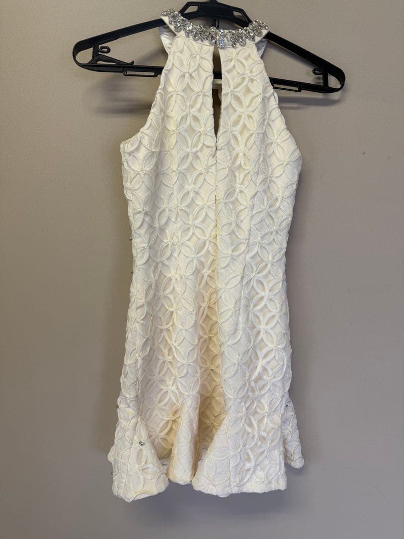 【ROBE de FLEURS/ローブドフルール】ビジューネック/ キャバドレス