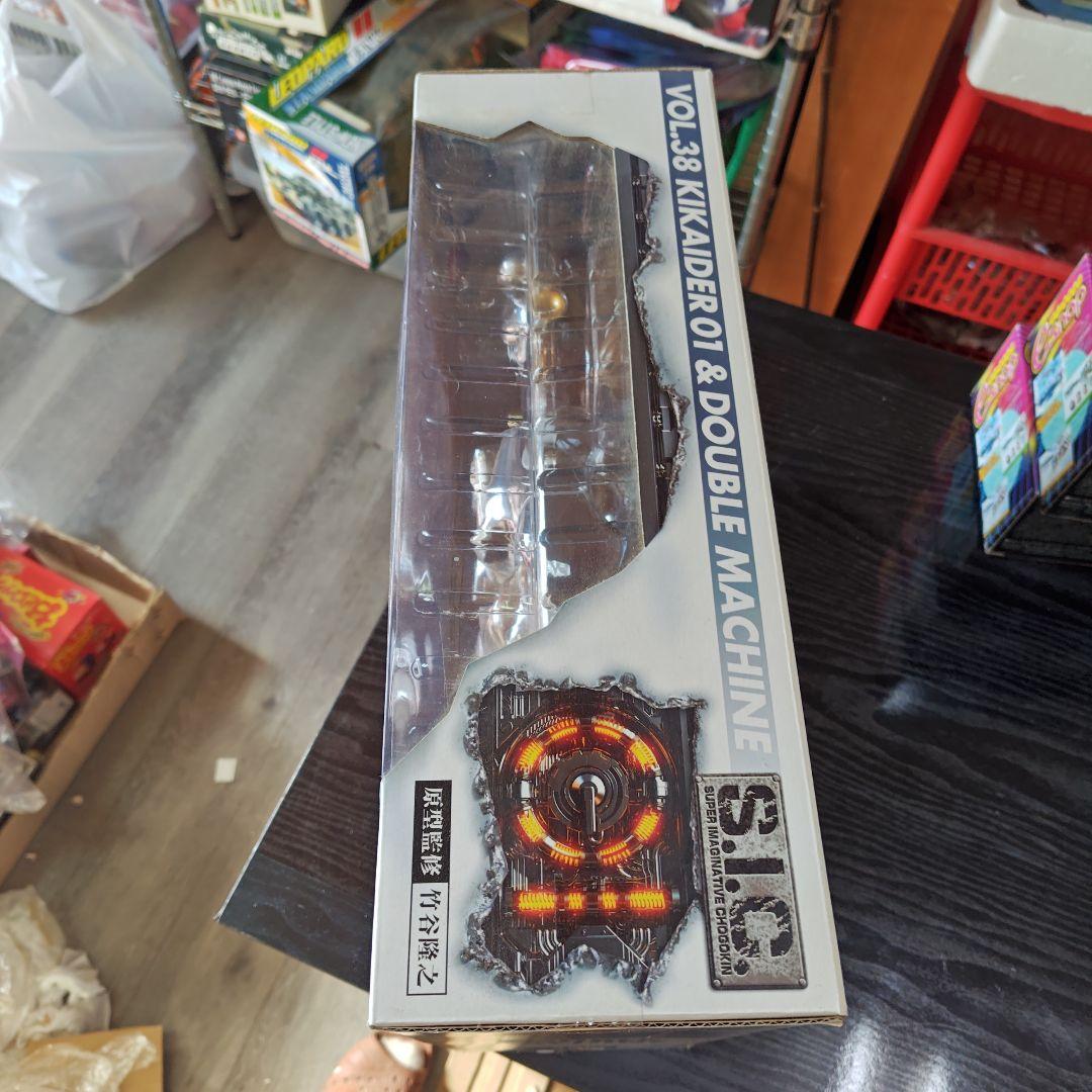 バンダイのS.I.C. VOL.38 キカイダー01＆ダブルマシーン