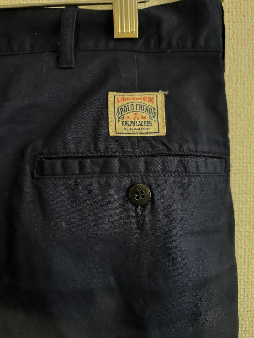タグ付きデッド 初期タグ Polo Ralph Lauren ネイビー ポロチノ