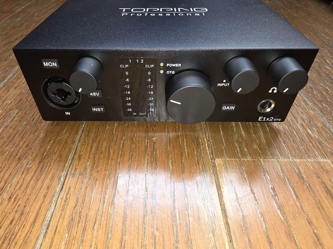 TOPPING Professional E1X2 OTG ブラック