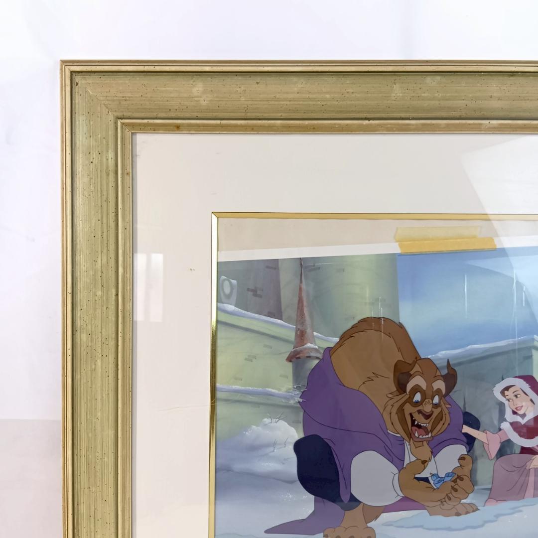 ディズニー 美女と野獣 セル画 額縁付き 限定500 ハートウォーミング
