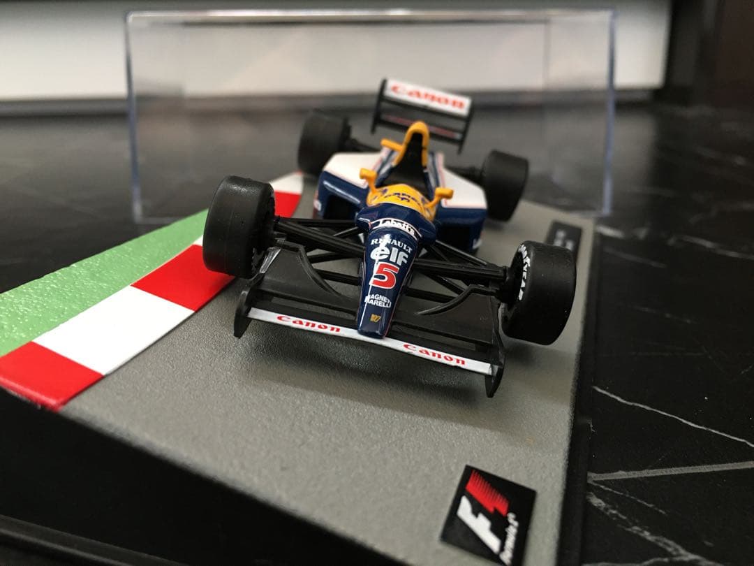 F1マシンコレクション ウィリアムズ　FW14B キャメルラバッツ仕様　マンセル