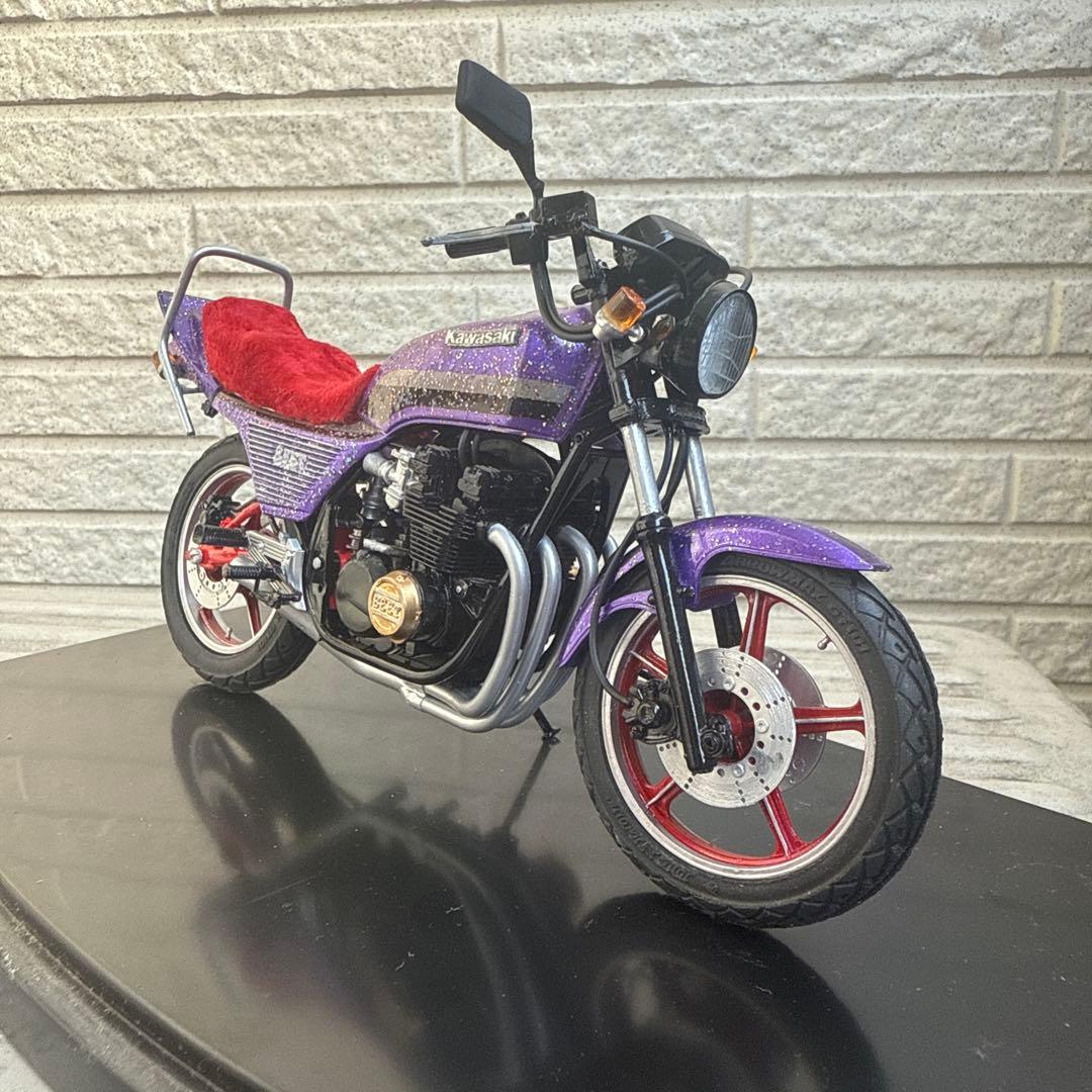 俺のマシン　Z400GP 完成品　当時物　旧車會　暴走族　1/12