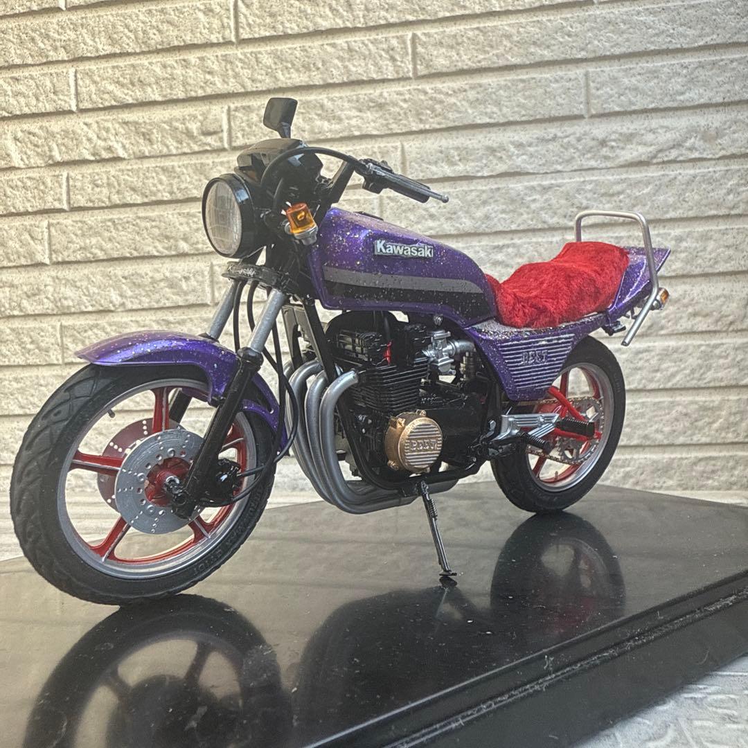 俺のマシン　Z400GP 完成品　当時物　旧車會　暴走族　1/12