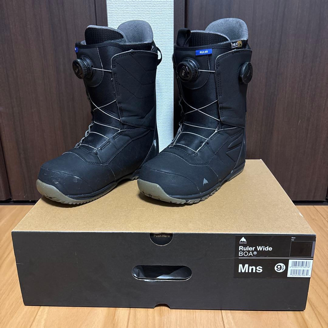 スノーボード BURTON Ruler Wide BOA 9 1/2 27.5cm