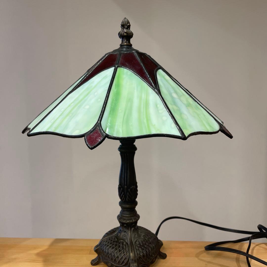 アンティーク調　ステンドグラス　らんぷ