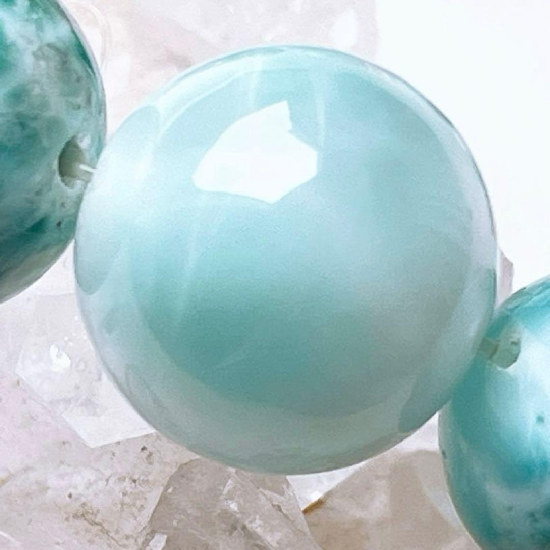 Berry様♥️ラリマー 大玉16.6mm＆ブルートパーズ天然石ブレスレット