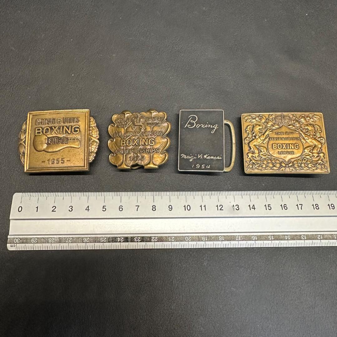♡Fb左1014 ボクシング アマチュア ベルト バックル 22点まとめ