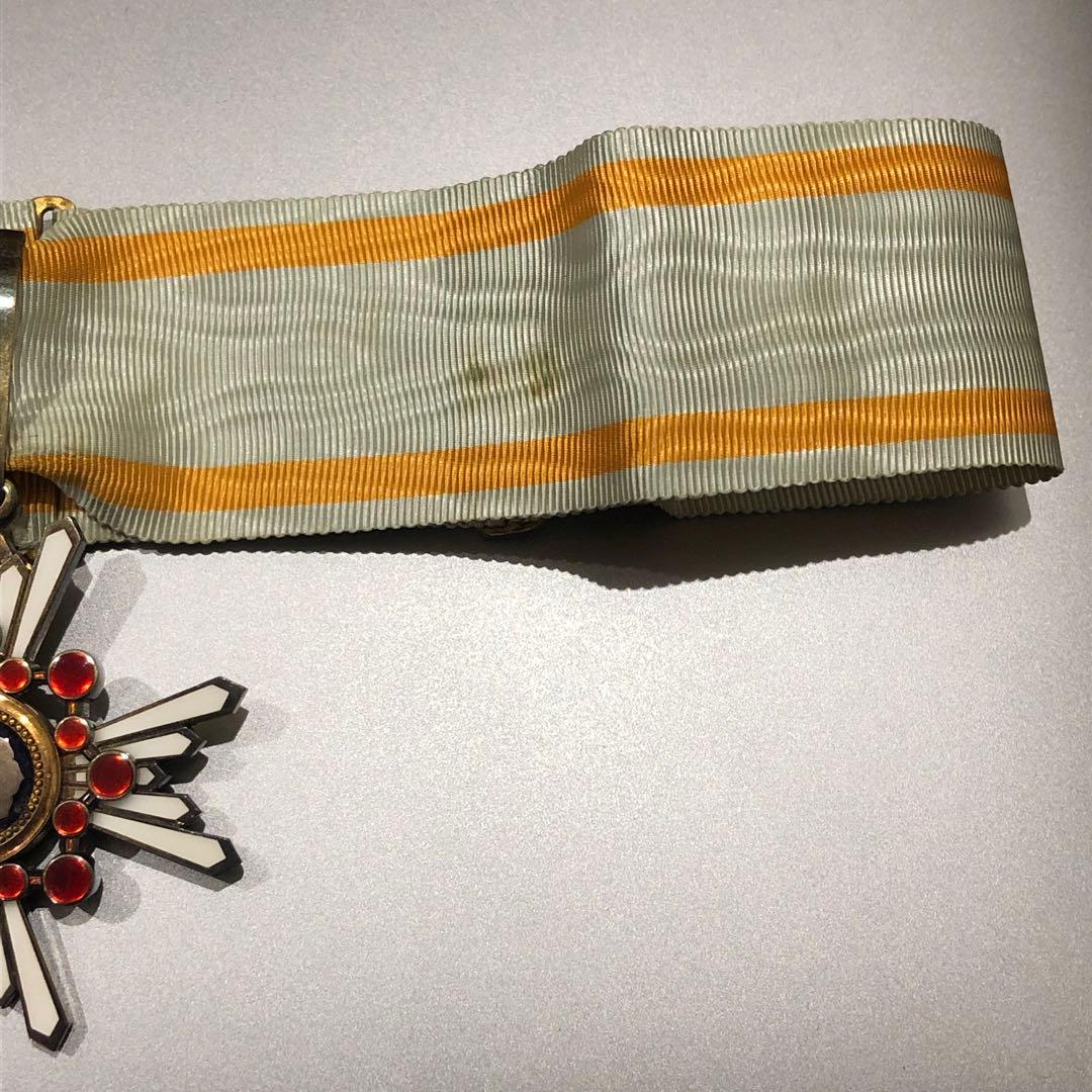 【送料無料・訳あり】日本軍 陸軍 海軍 勲章 記章 徽章 勲三等瑞宝章 本体のみ