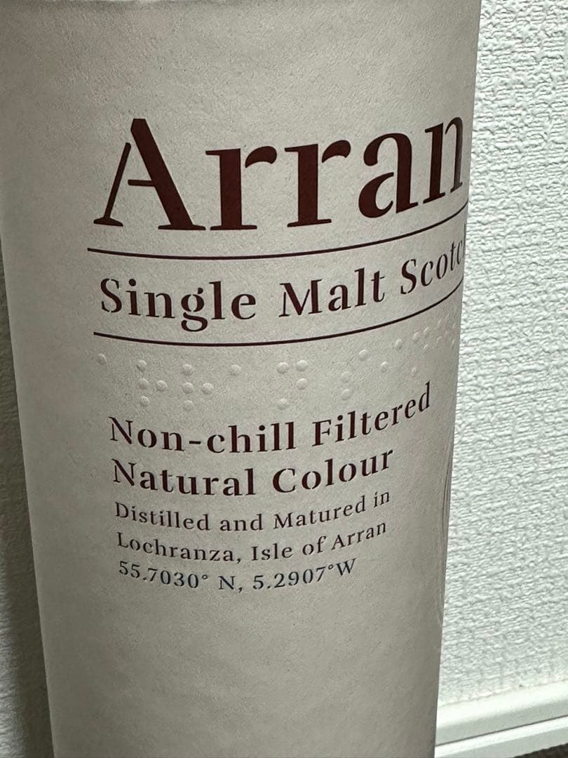希少 国内正規品 Arran アラン シェリーカスク シングルモルト