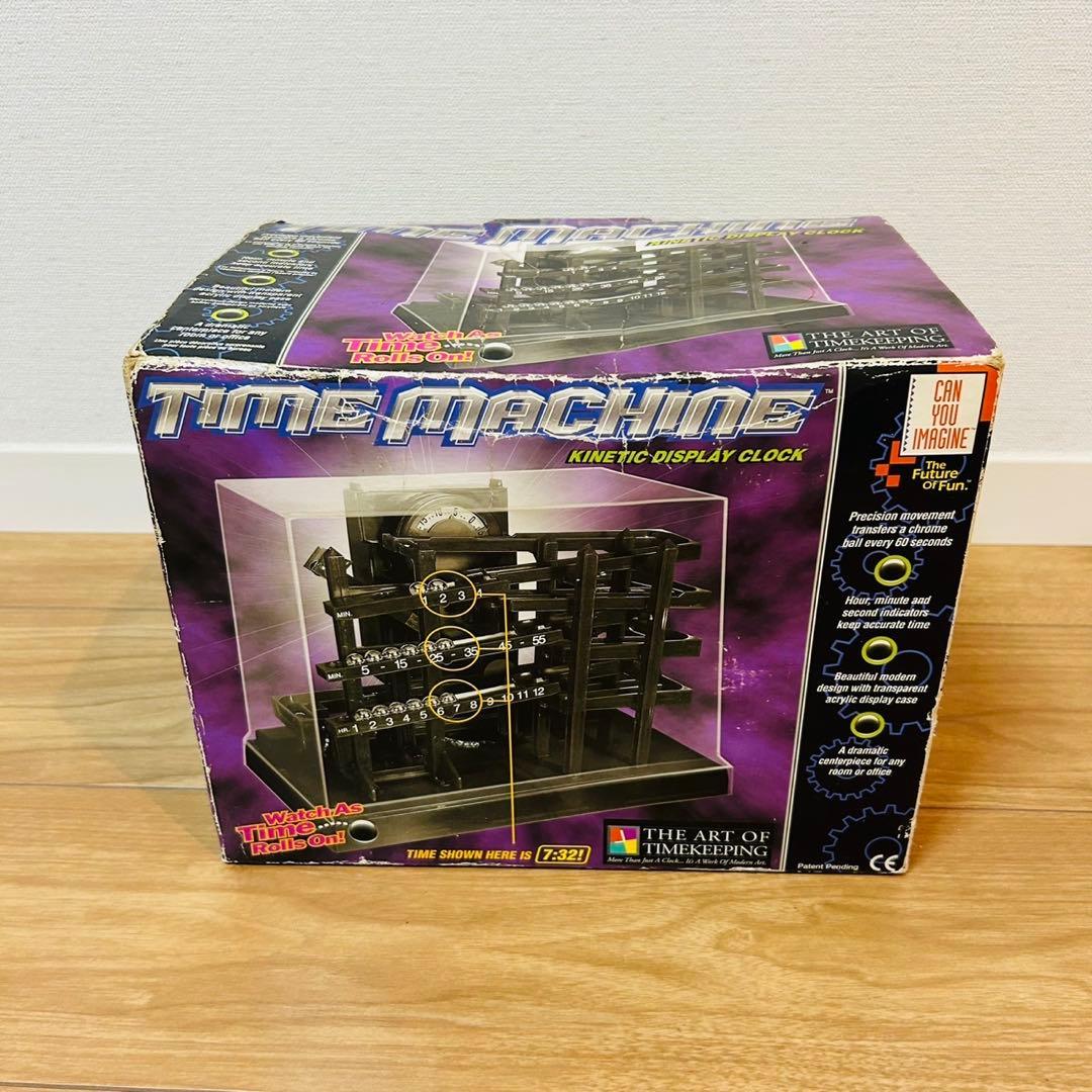 【希少】TIME MACHINE KINETIC CLOCK タイムマシーン