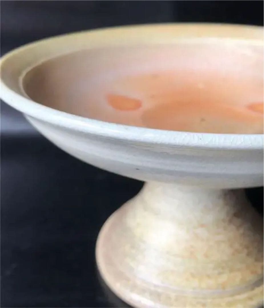 究極の美◼️蔵からかなり美しい盃の様な陶器が出てきました。古美術品、茶道具？盃