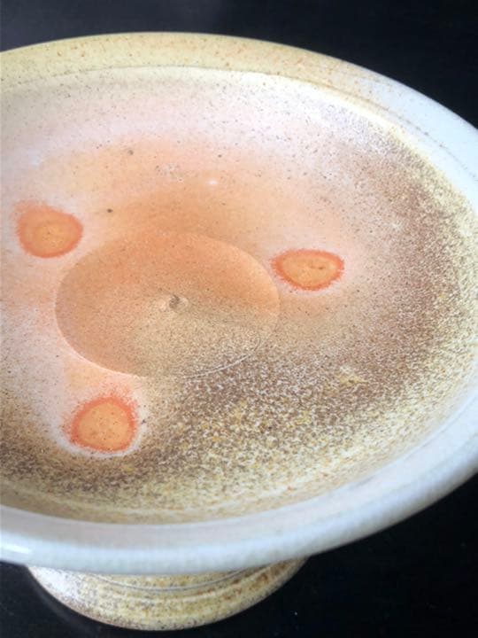 究極の美◼️蔵からかなり美しい盃の様な陶器が出てきました。古美術品、茶道具？盃