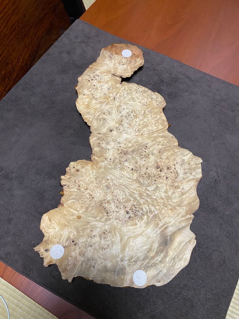 天然木　瘤　一枚板　花台　盆栽台　香炉台