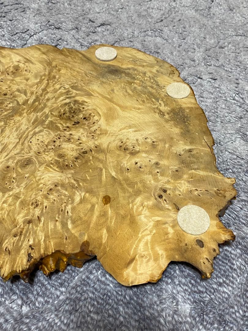 天然木　瘤　一枚板　花台　盆栽台　香炉台