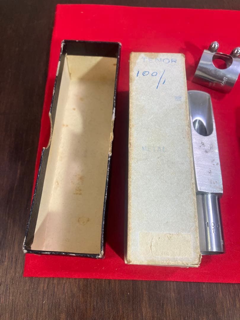 Berg Larsen メタルマウスピース 100/1M オフセット　リガチャー