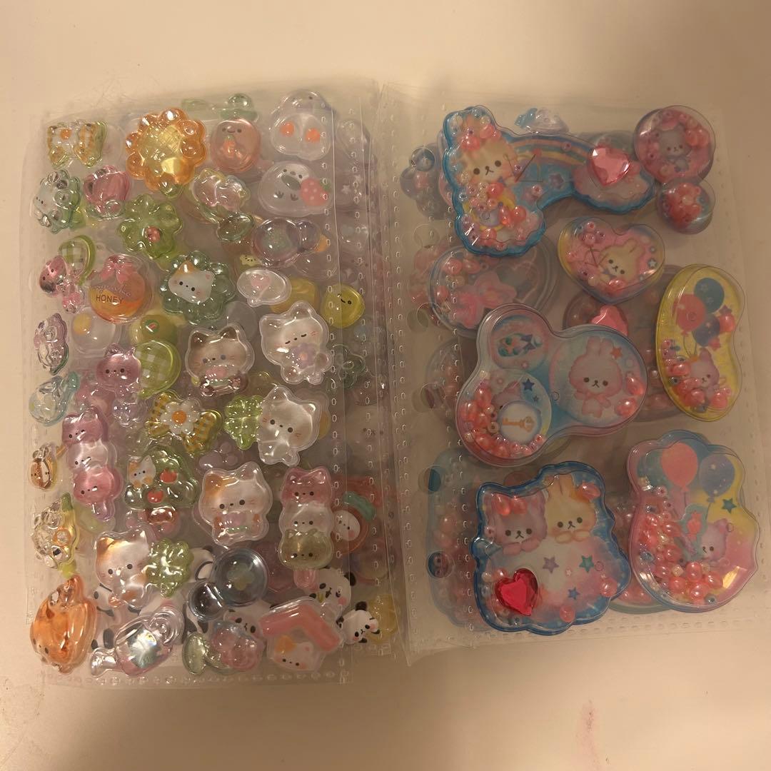 シール帳 完成品