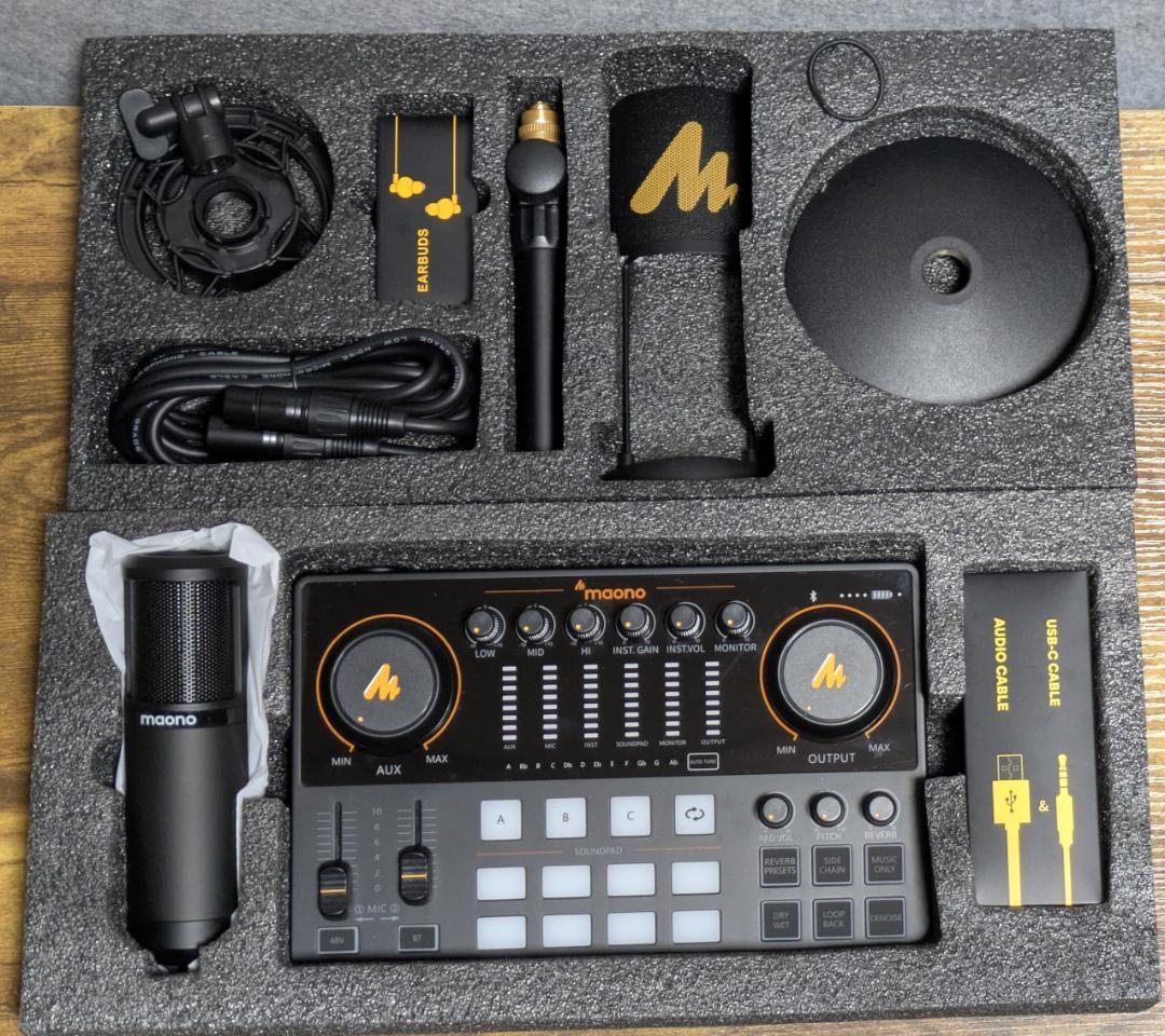 MAONO オーディオミキサー CASTER AME2A