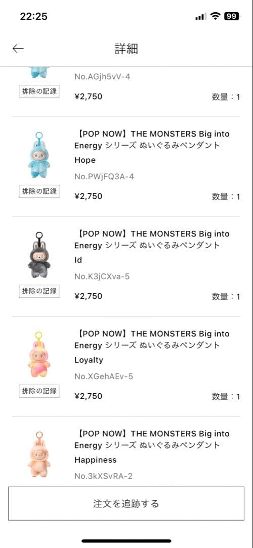 未開封。未使用 Bigino Energy ぬいぐるみＩＤシークレット