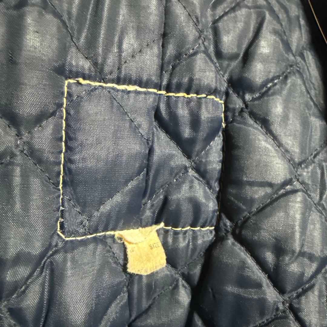 80s ヴィンテージ 本革 パデット 肉厚 シングルライダース モーターサイクル