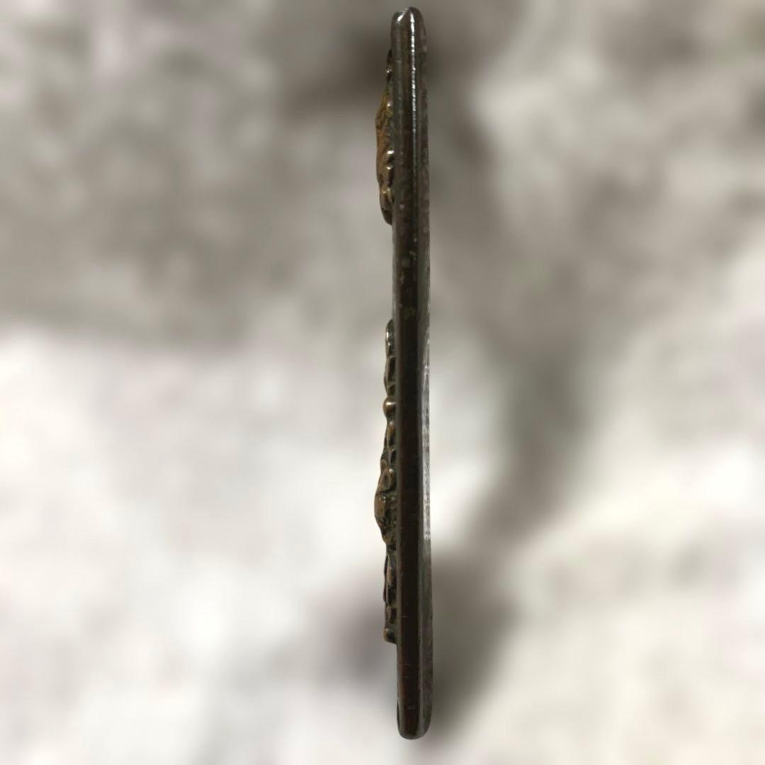 B-16 小柄　柄のみ　武具　刀装具　銅製　日本刀　アンティーク　美術品　工芸品