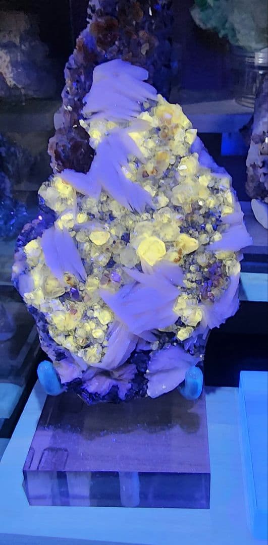 重晶石と青鉛鉱