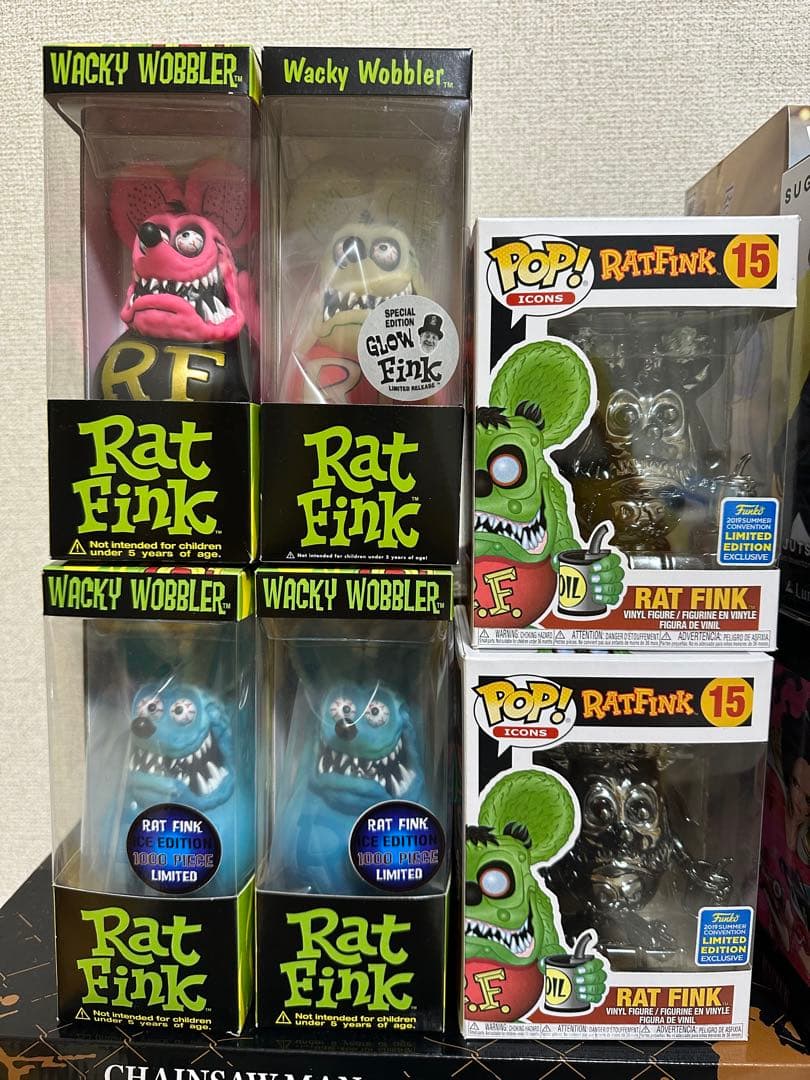 Rat Fink フィギュア