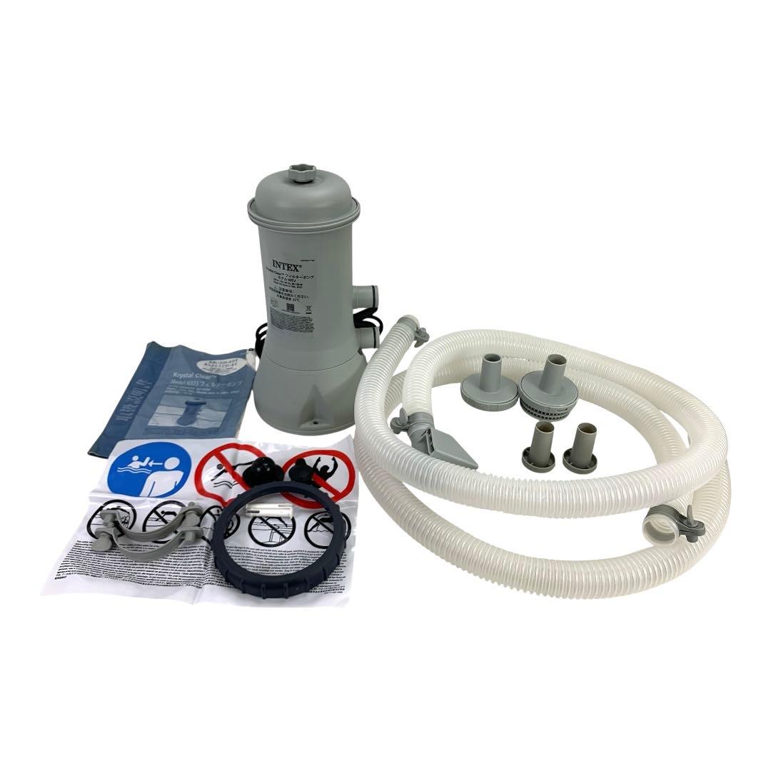 ✨未使用✨　インテックス　フィルターポンプ　クリスタルクリア　28637J