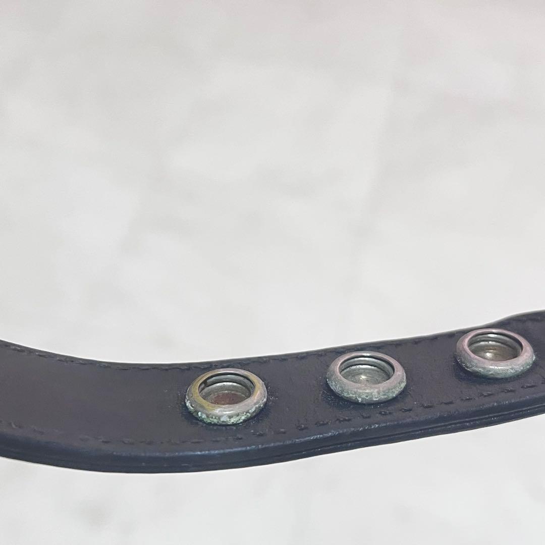 Chrome Hearts クロムハーツ　バングル　レザー　シルバーハート